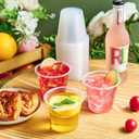 Lilymicky 600 Pack 9 oz Disposable Clear Plastic Cups, 9 Ounce Party Cups for Cocktail, Parties, Picnics, and Events