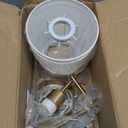 Depuley Battery Operated Wall Sconce: Set of 2 Wireless Wall Lights with 10000mAh Dimmable Bulbs and Remote for Bedroom - Rechargeable 15 Colors Gold Wall Lamp for Living Room Hallway