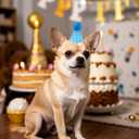 PET SHOW 10 Pack Mini Party Hats for Small Dog Birthday Stuffed Animals Dolls Puppy Cats Adjustable Headband Colorful Holiday Felt Hats Kitten Pet Grooming Costume Accessories