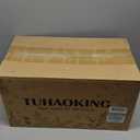 (Tank + Light + Filter + Filter Balls) Turtle Tank Kit, Turtle Tank Starter Kit,Bottom Drainage, Multi-Function Areas for Turtles, Crabs,Fishes, Amphibians,Reptiles. (21.65  12.28  12.28 Inch)