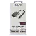 ZGEAR USB C to 3.5 mm Audio Adapter And Power Converter 2 pc