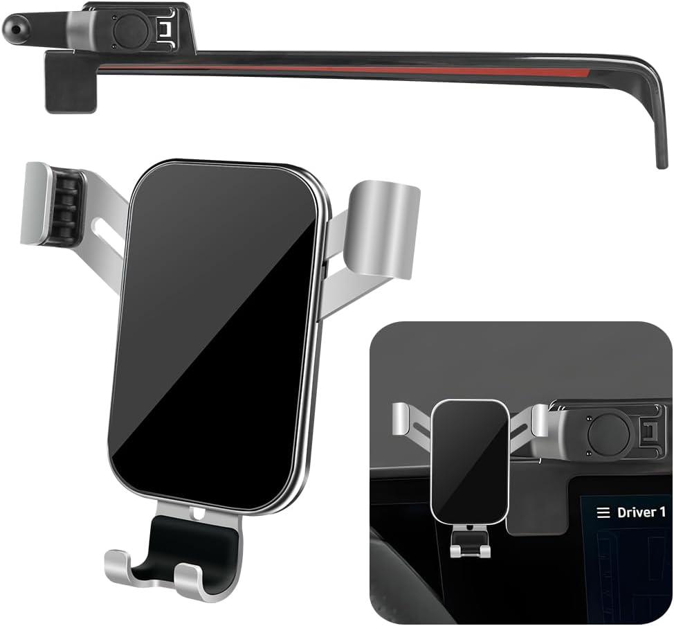 Car Phone Holder for Hyundai Kona 2024 2025 2026 and Kona Electric 2024 2025 Auto Interior Accessories Best Cell Phones Mount Cellphone Mobile Cradle Charging Navigation Screen Stand Accessory
