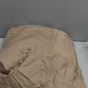 Mayfair Linen 500 Thread Count California King Cotton Sheets - 4 PC Cal King Size Bed Sheet Set Cotton (Taupe), Soft, Cooling, Sateen 16" Deep Pocket Bedsheet for Hot Sleepers (Fits 18" Mattress)