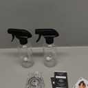 Veco 300mL (10oz) 360 Spray Bottles, 2-Pack  Adjustable Nozzle, Leak-Resistant spray bottles for Cleaning, Plants, Hair & Pet Use + Foldable Funnel