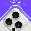 ORNARTO Air Case for iPhone 15 Pro Max Clear, Compatible with MagSafe, Military-Grade Drop Protection Cover with Built-in Air-Blue
