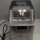 EUHOMY Ice Cube Maker Machine Countertop, 2 Ways to Add Water, 45Lbs/Day 24 Pcs Ready in 13 Mins, Self-Cleaning Portable Compact, with Ice Scoop & Basket, Perfect for Home/Kitchen/Office/Bar