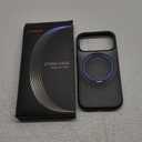 TORRAS Upgrade 360 Magnetic Stand for iPhone 17 PRO Case with Camera Control Button, Fit for MagSafe, Mil-Grade Protection, Slim Soft Edge Translucent Back for iPhone 17Pro 6.3 inch, Black