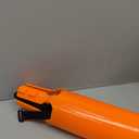 Leaf Blower Air Booster, Air Flow Booster for Blower, Turbo Nozzle Extension Boosts Speed & Power for Yard, Lawn, and Driveway Cleanup (Orange)