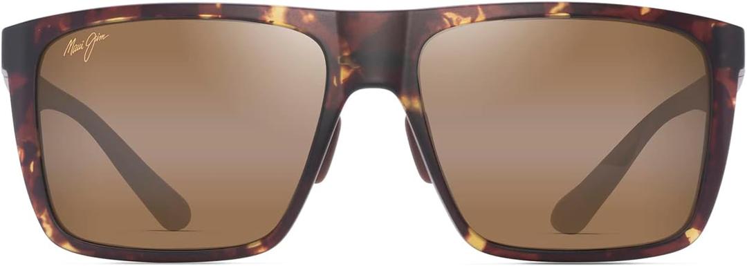 Maui Jim Men's Honokalani Polarized Rectangular Sunglasses