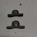 Pillow Block Bearing | Self-Aligning Bearing with Cast Iron Housing and Chrome Steel Insert | Base Mounted Bearing Unit for Industrial Machinery Use (UCP 201, 12 mm) 2 Pcs 