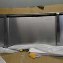 Folding Concession Shelf 48" x 18", Stainless Steel Drop Down Serving Food Shelf for Concession Windows