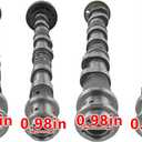 AUTOKAY Engine Camshaft Z Fit for Jeep Dodge Chrysler Ram 3.6l 11-18 Replaces 5184377AG 5184378AG 5184380AG 4 Pcs