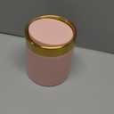 Mini Trash Can with Lid, Metal Small Tiny Mini Trash Bin Can, Mini Countertop Trash Cans for Desk Car Office Kitchen, Swing Top Trash Bin 1.5 L/0.40 Gal (Pink)