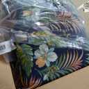 Arden Outdoor Deep Seat Cushion Set, 24x24, Blue Tropical