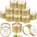 Conelist 8 Pcs Bridesmaid Proposal Gifts, Smells Like You're in The Bridal Party Scented Candles Will You Be My Bridesmaid Soy Wax Small Candle for Best Friend Girls Women 4oz(White,Fashion)