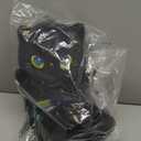 Mewaii Long Cat Plush 5 Sizes, 120% Extra Filling Giant Plushness Kids Body Pillow, Kawaii Cute Black Starry Cat Stuffed Animals Plushies, Big Long Body Pillow Plush Gift for Girls 20”