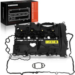 A-Premium Engine Valve Cover, with Gasket & Bolts, Compatible with BMW 230i, 230i xDrive, 320i, 330e, 330i, 330i GT xDrive, 330i xDrive, 430i, 430i xDrive, 530e, 530i, 740e xDrive, X2 & Mini Cooper