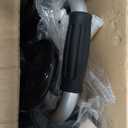 Delog Narrow Folding Walker for Seniors, 3 in 1 Folding Walker with 5 Front Wheels Width Adjustable Compact Standard Walker Support Up to 350lbs (Black)