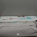 My Play Baby Portable Infant Bassinet, Indoor Outdoor UPF 50+ Canopy, Mesh Sides, 29x14 Inches, Foldable Travel Playard with Toys, Padded Base, Newborn to 15 Pounds