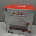Sunbeam Comfort Quilted Heated Mattress Pad Full White 12 Heat Settings