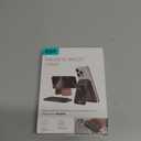 ESR Upgraded for MagSafe Wallet, 5 Card Holder with Adjustable Stand, Secure Grip Finger Loop, Magnetic Wallet for iPhone 17/16/15/14/13/12, Not for Mini, Not Find My Compatible, Black