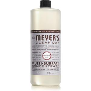 MRS. MEYER'S CLEAN DAY Multi-Surface Concentrate Bottle, Lavender Scent, 32 Fl oz (Pack of 1)