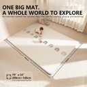 Baby Play Mat, 79x55 Extra Large, Soft Cushioning, Safety Tested Floor Mat