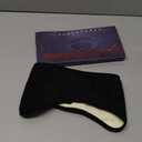 Sleep Mask & Earmuffs for Sleep - 2 in 1 Eye & Ear Mask, Comfortable & Soft for Side Sleepers (Black)