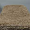 EHEYCIGA Foldable XXL Dog Bed for Large Sized Dog, 54"x38"x7.5" Faux Fur Fluffy Pet Couch Bed, Orthopedic Calming Memory Foam Big Pet Bed, Washable Pet Sofa Bed with Non-Slip Bottom, Camel