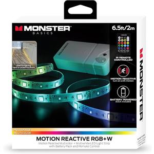 MONSTER™

MULTI-COLOR LED LIGHT STRIPS

WITH REMOTE CONTROL & SOUND ACTIVATION