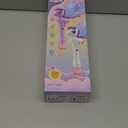 Toys for Girls: Princess Toy Bubble Wand, Birthday Gifts for 3 4 5 6 7 8 Years Old Girl, Bubbles Machine Fairy Wands for Kids Light Up with Bubble Solution, Toddler Girl Toys Age 4-5 (Pink)