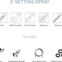 Moen Ignite Chrome Hand Held Shower Head Package With 2.5 GPM High Pressure Spray, 20091