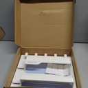 Bedside Shelf Wall Mount, Adhesive Bedside Shelf Accessories Organizer with Hooks and Cable Clips,Dorm Bedside Wall Storage for Phone, Remote, Earphone, Kindle,Plastic (5 Hooks Style)