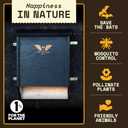 BIGBATBOX - Bat House for Outdoors - Clean Your Backyard from Mosquitoes - Wooden Bat House Kit 