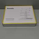 3 Tier Bracelet Holder Display - Detachable T Bar Beige Velvet Bracelet Holder, Jewelry Holder Organizer for Bracelet, Necklace, Earrings, Rings (Large)