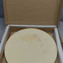 Unicook 16 Inch Round Pizza Stone, Heavy Duty Cordierite Bread Baking Stone for Oven and Grill, Thermal Shock Resistant, Ideal for Baking Crisp Crust Pizza, Bread and More, Includes Scraper