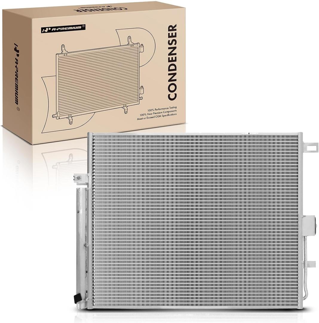 A-Premium Air Conditioning A/C Condenser Compatible with Dodge Durango 2015-2020 3.6L 5.7L 6.4L, Replace# 68232606AB