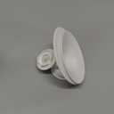 1pc M9 Upgraded Double-Sealed Flange 24mm Only Compatible with Momcozy Upgraded Mobile Flow M9, 24mm Flange, BPA Free, Comfort Pumping, Not Mom Cozy Original Parts