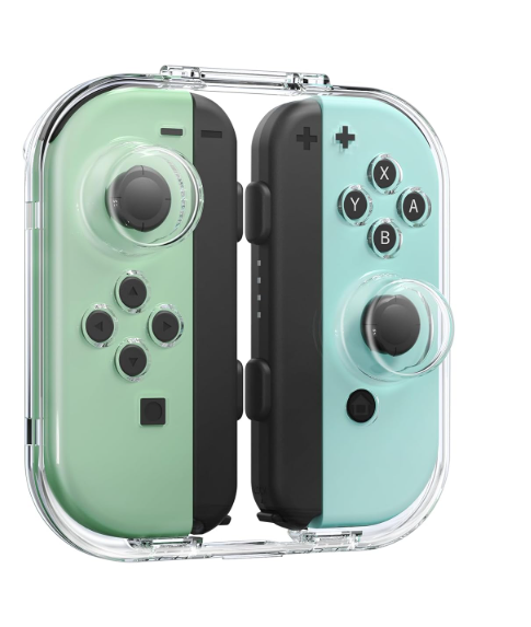  Mini Storage Case for Joy-con, Portable Dust-Proof Protective Box Compatible with Nintendo Switch/OLED Joy-Con, Joy-con Travel Case with Magnetic Closure