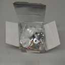 Sartatue Cam Locks RV Storage Lock Keyed Alike,7/8" Cylinder Fits on 9/16" Max Door Thickness, RV Compartment, Camper, Trailer Replacement Set with 16 Keys, Chrome Finish