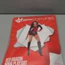 Morph Ninja Women's Costume - Adult Ninja Womens Costume for Halloween (Red, Small)