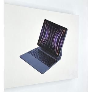 Keyboard Case for iPad Air 13 inch (M3 2025/M2, 2024),iPad Pro 12.9 inch (3/4/5/6th Gen)，MagicStyle Magnetic – Floating Cantilever Stand – Backlit Keyboard Case with MultiTouch Trackpad (Jet Black)