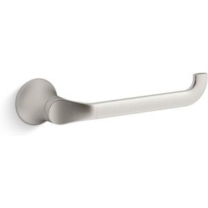 KOHLER 27396-BN Simplice Towel Arm, includes Installation Hardware, Vibrant Brushed Nickel