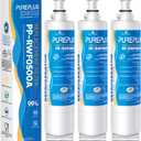 PUREPLUS 4396508 Refrigerator Water Filter, Replacement for EDR5RXD1, EveryDrop Filter 5, 4396510, 4392857, Kenmore 46-9010, 9085, LC400V, WF-NLC240V, RFC0500A, WF285, W10186668, 3Pack