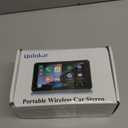 7 Inch Portable Touch Screen Car Stereo with Wireless Carplay & Android Auto,Mirror Link,Bluetooth,AUX,FM,Siri,Voice Control for All Vehicles Q7