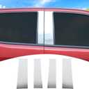 for Colorado Pillar Post Trim Panel Cover Fit for Chevy Colorado/GMC Canyon 2014-2022 Chrome Exterior Accessories 4pcs