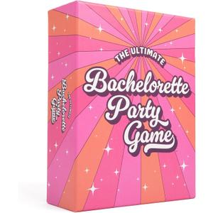 The Ultimate Bachelorette Party Game [Card Games with 150 Prompt Cards | Scavenger Hunt | Party Card Game for Girls Night Out, Bachelorette Party, & Bridal Shower | Great Gift for Bride | Ages 17 Up]