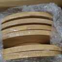 Mumufy 6 Pcs Lazy Susan Turntable Organizer Round Lazy Susan Turntable Tray for Kitchen Counter Pantry Table Organization Cabinet Bathroom(Bamboo,10 Inch)