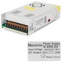 24V 25A 600W DC Switching Power supply Adapter PSU AC-DC 24Volt Industrial Transformer Converter 0-20/10amps LED drive Lamp Meter Electric Printer Heater Motor Pump Stereos Amplifier Fan SMPS 110V/220