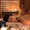 Homsolver Get Well Soon Gifts for Men, Funny Gift for Him After Surgery, Feel Better Cheer Up Inspirational, Sandalwood Candles for Friends Dad Brother Coworker